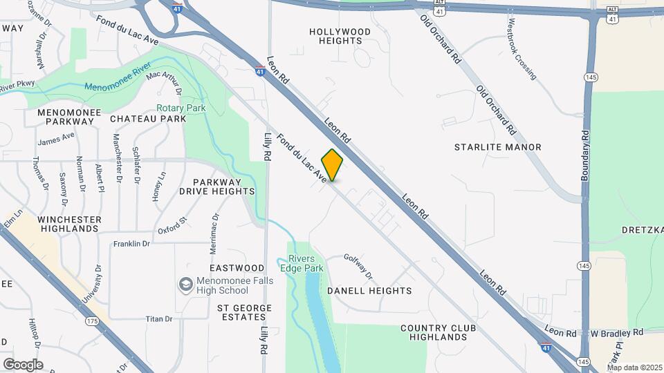 N86-W14286 Fond du Lac Ave Map and Location Details