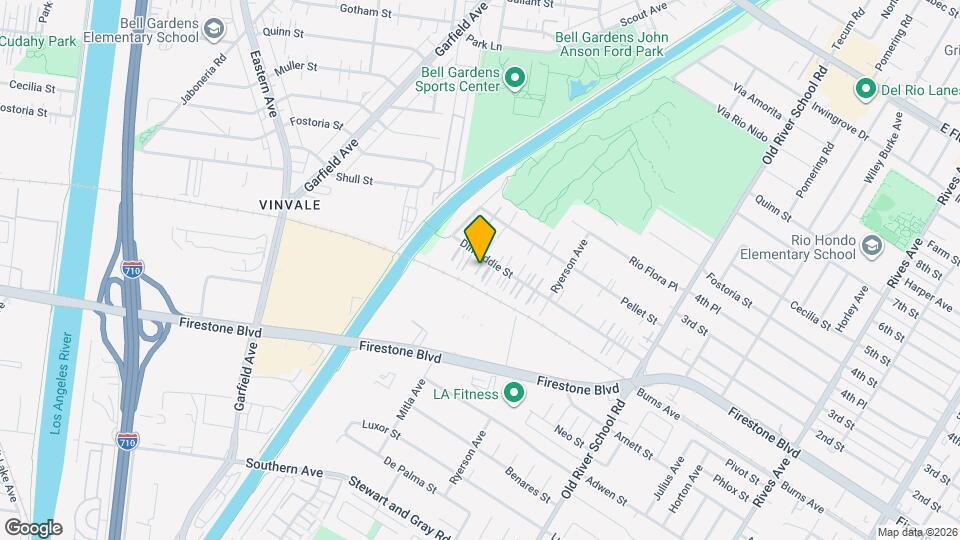 7050 Dinwiddie St Mapa y Detalles de la Ubicación