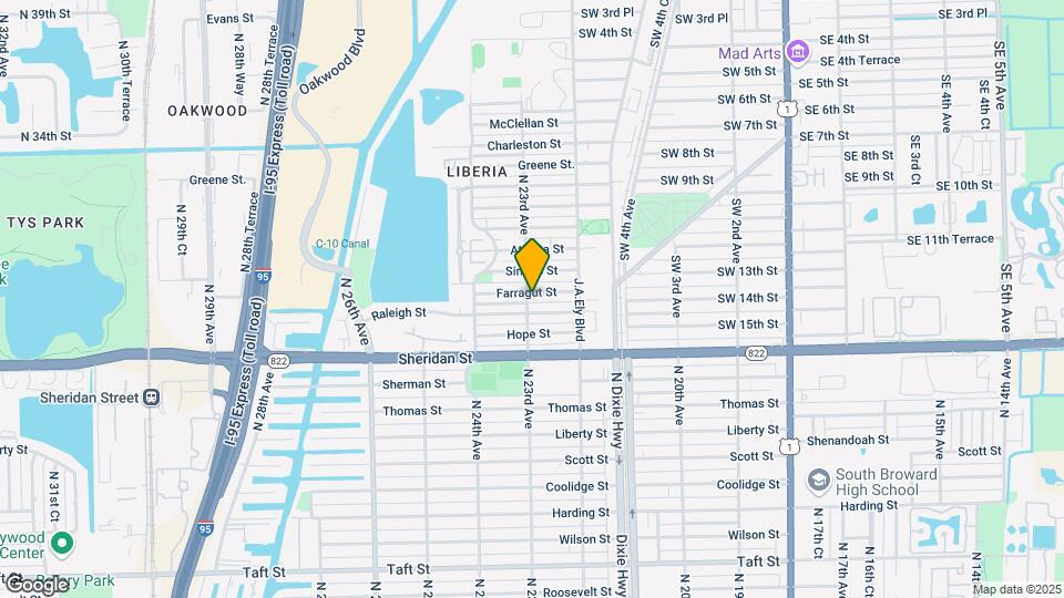 2258 Farragut St Map and Location Details