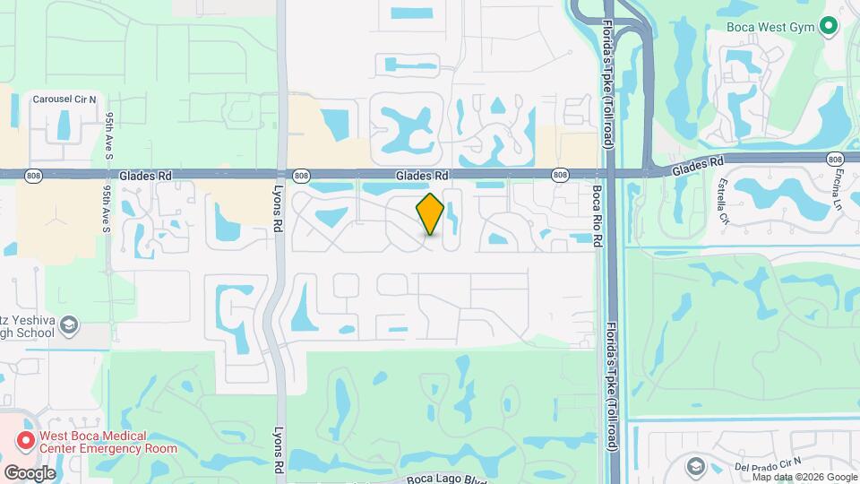 8555 Bella Vista Dr Map and Location Details