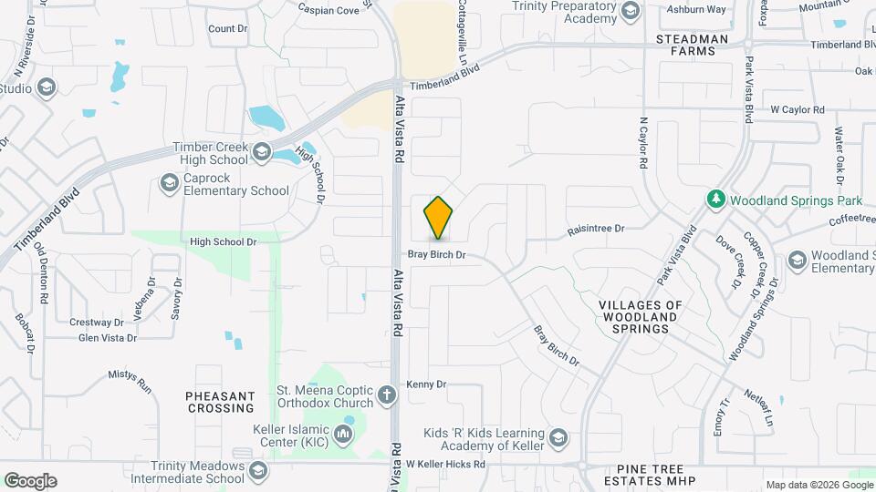 4852 Ambrosia Dr Map and Location Details