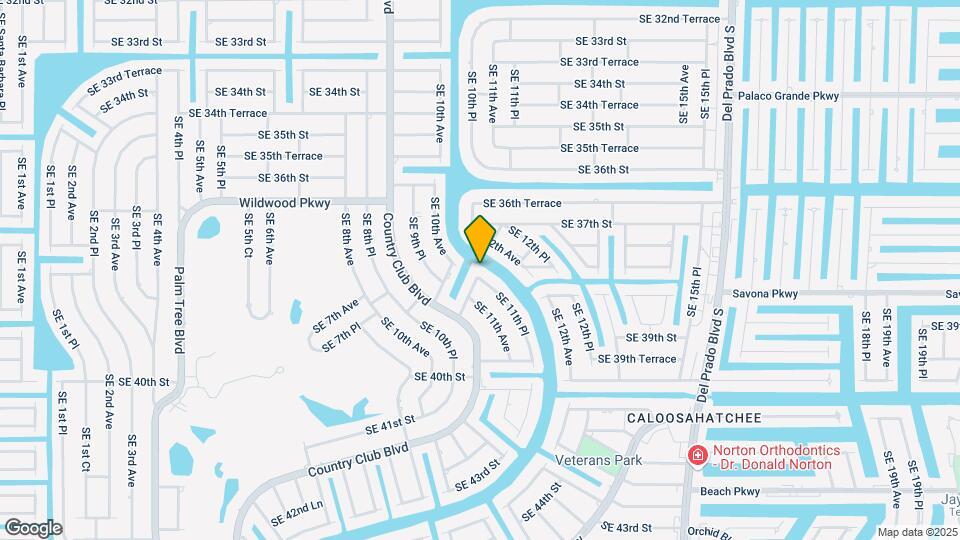3803 SE 11th Pl Map and Location Details