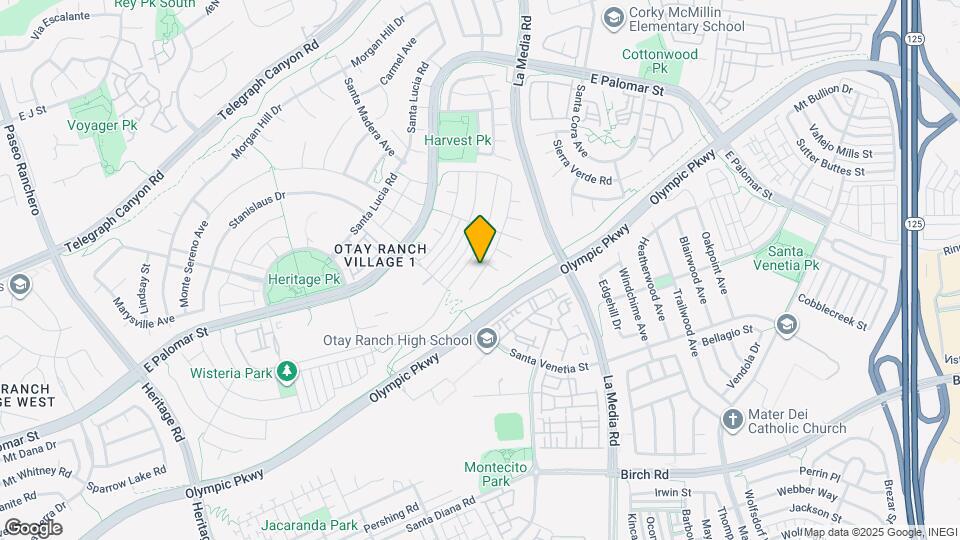 1533 Applegate St Map and Location Details