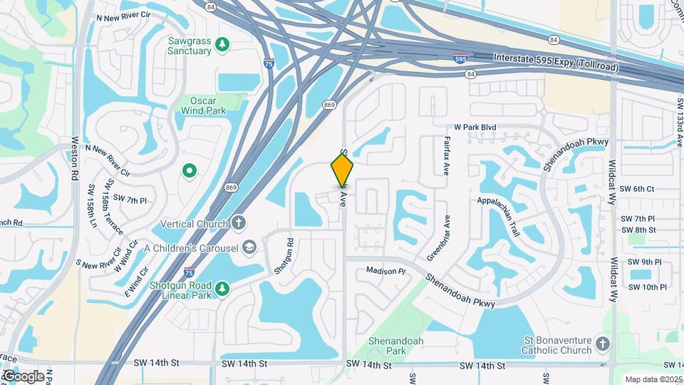 761 SW 148th Ave Map and Location Details