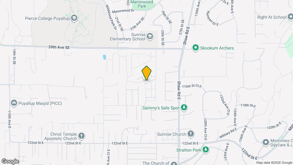 2406 43rd Ave SE Mapa y Detalles de la Ubicación