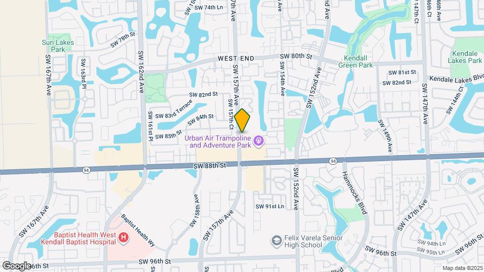 8610 SW 156th Pl Map and Location Details