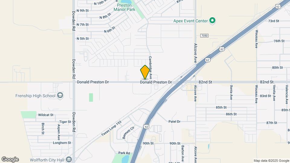 1014 Donald Preston Dr Map and Location Details