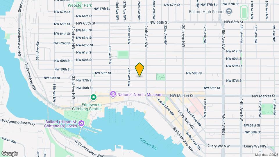 6748 Mary Ave NW Map and Location Details
