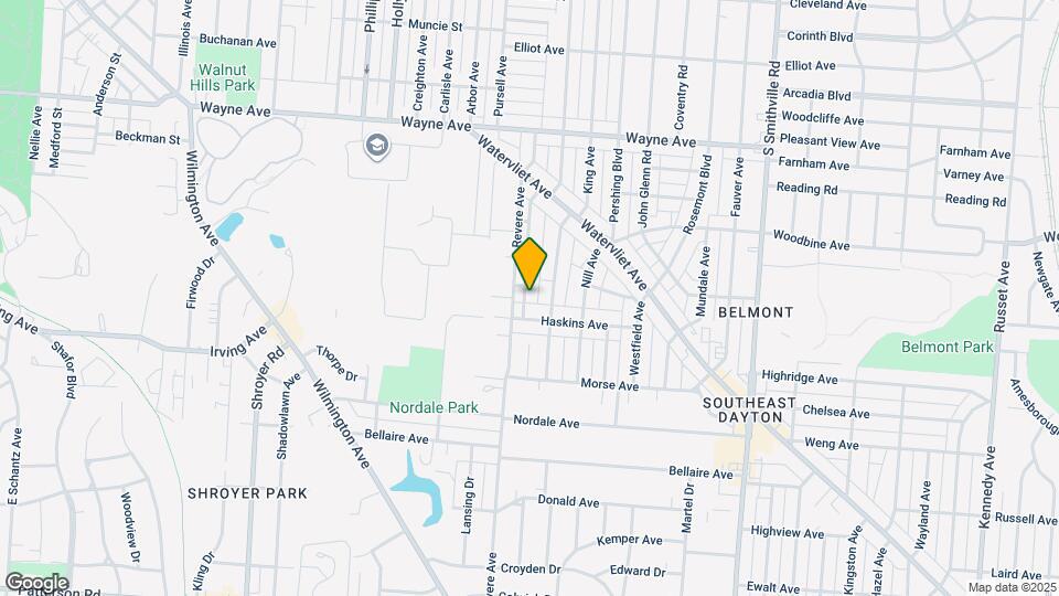 2416 Brookline Ave Map and Location Details