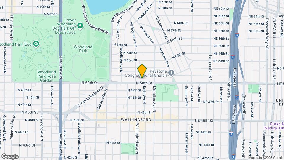 1818 N 50th St Map and Location Details