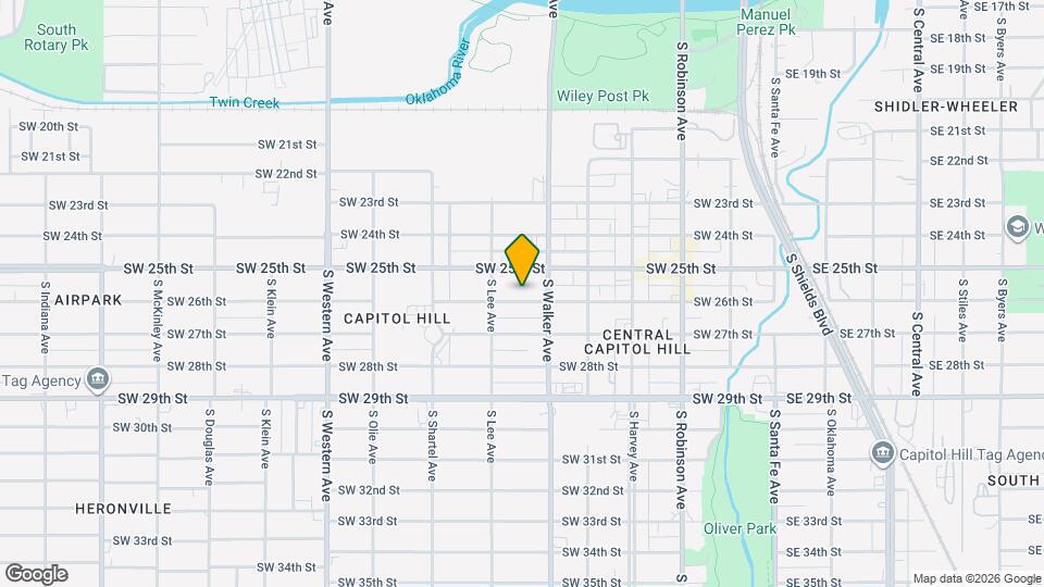 523 SW 26th St Map and Location Details