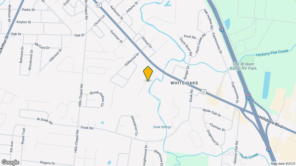 141 Creek Wood Rd Map and Location Details