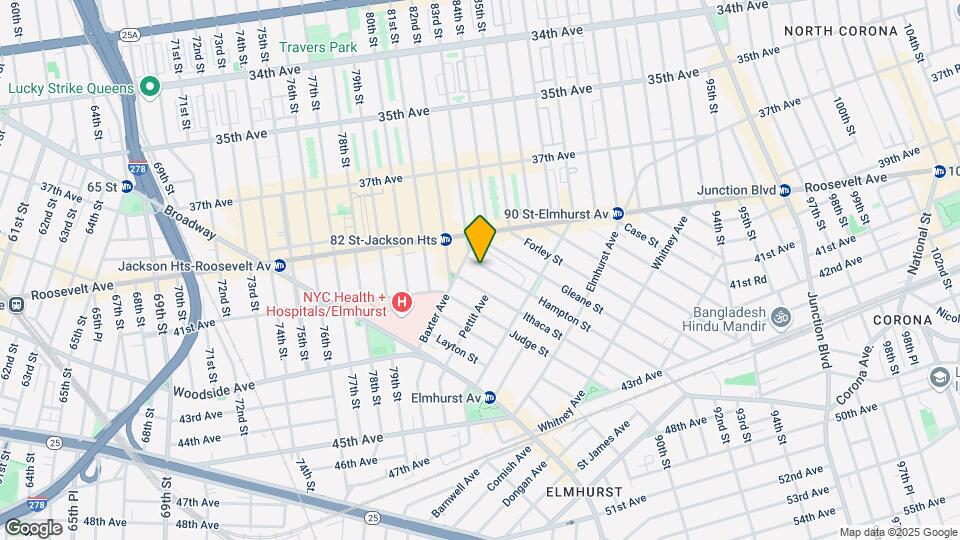 4018 Hampton St Mapa y Detalles de la Ubicación