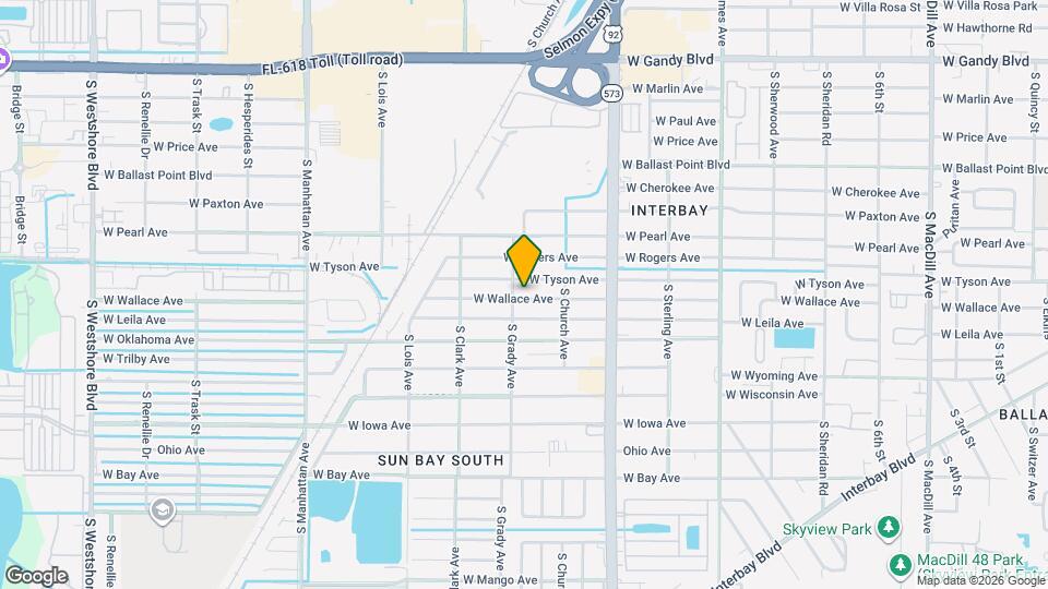 3913 W Wallace Ave Mapa y Detalles de la Ubicación