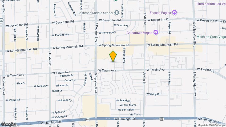 3649 Van Dyke Ave Map and Location Details