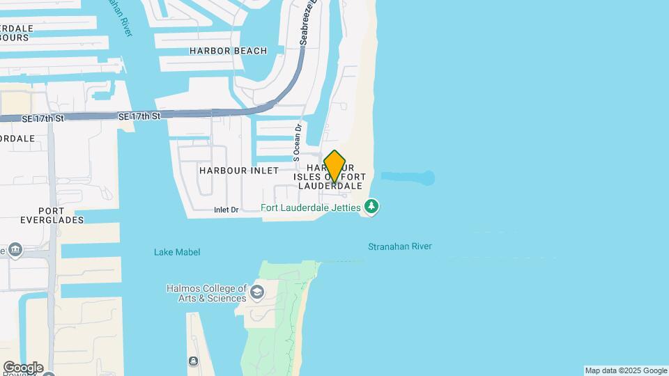2100 S Ocean Ln, Unit 508 Map and Location Details