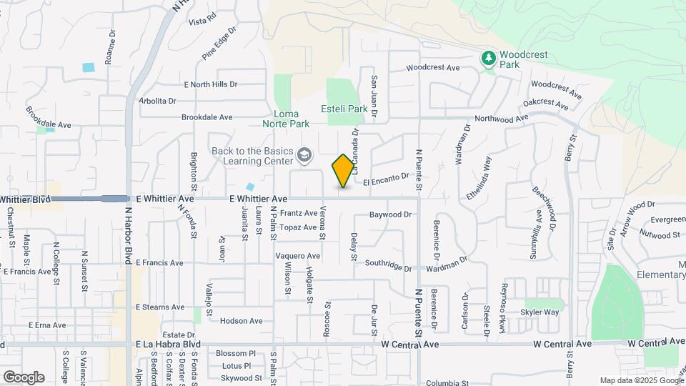 800 N Tropicana Way Map and Location Details