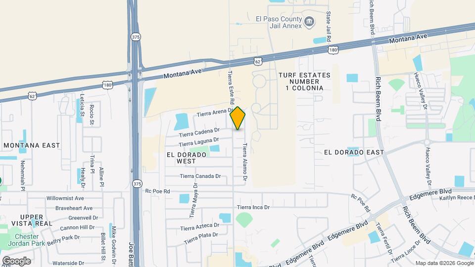 3856 Tierra Alamo Dr Map and Location Details