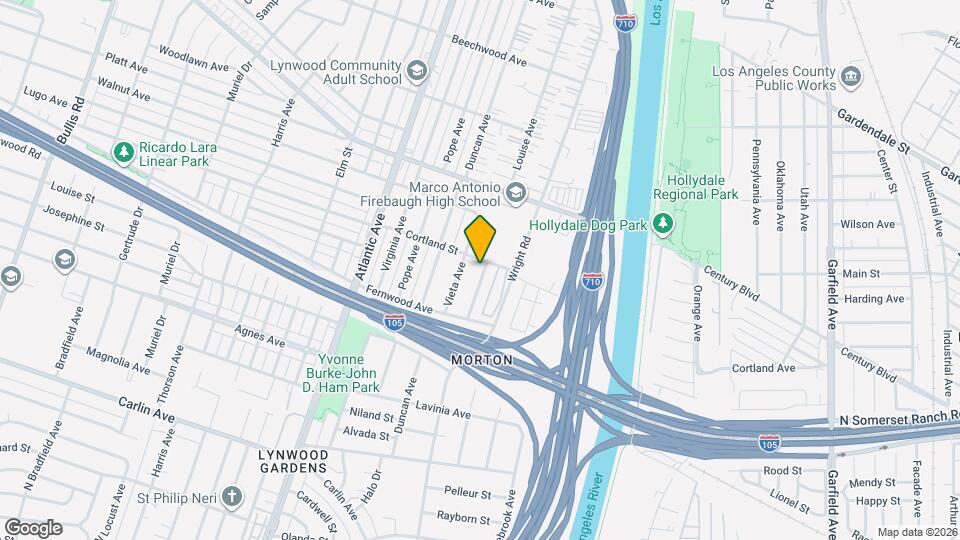 11609 Lugo Park Ave Map and Location Details