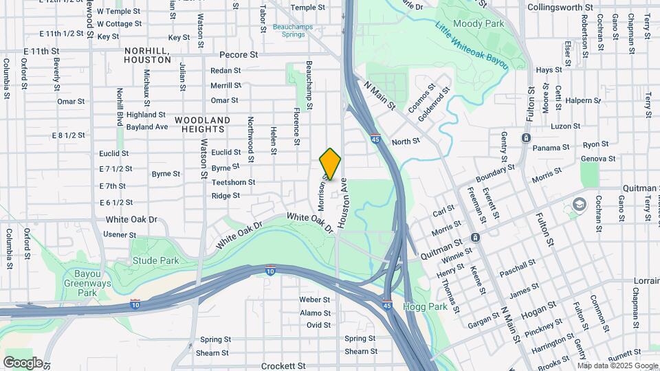 2802 Morrison St Map and Location Details