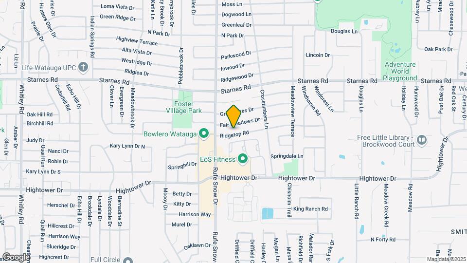 6725 Ridgetop Rd Map and Location Details