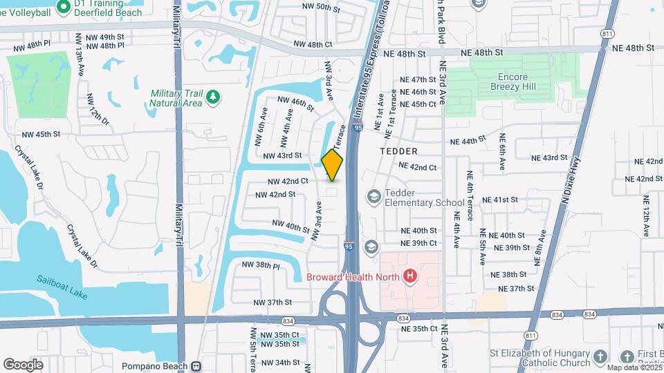 141 NW 41st Ct Map and Location Details