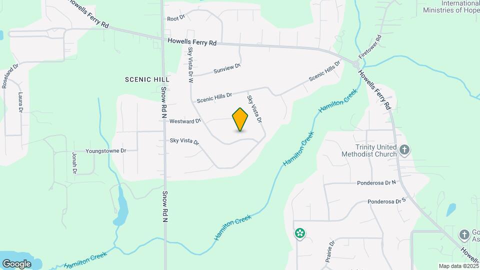 2010 Sky Vista Dr W Map and Location Details