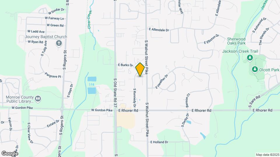 3430 S Burks Ct Map and Location Details