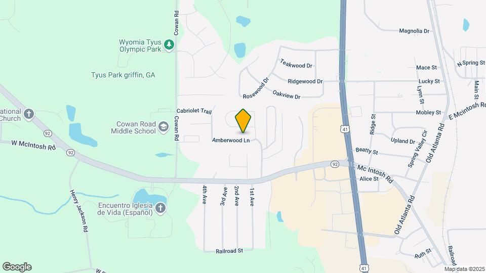 109 Amberwood Ln Map and Location Details