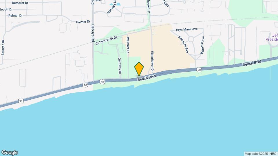 2668 Beach Blvd Map and Location Details