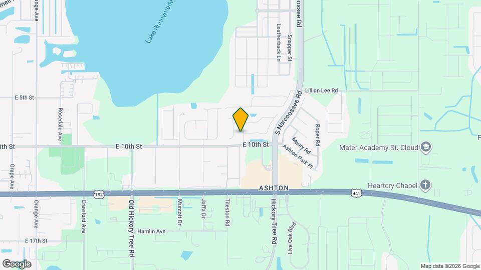 1904 Ashley Oaks Ct Map and Location Details