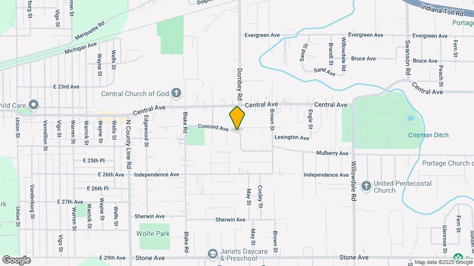 5249 Concord Ave Map and Location Details