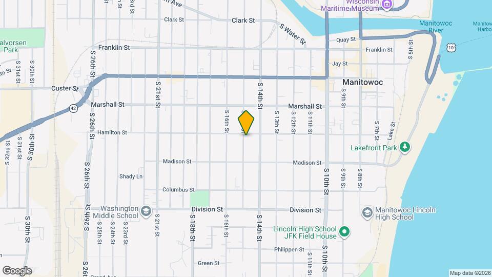 1201 S 15th St Map and Location Details