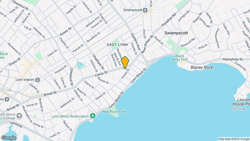 91 Ocean St Map and Location Details