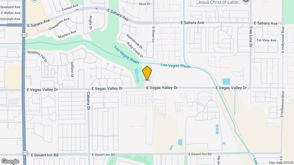 2868 Canonero St Map and Location Details