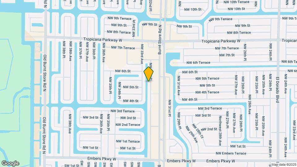 506 NW 32nd Pl Map and Location Details