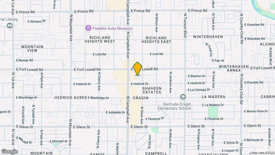 3135 N Olsen Ave, Unit 3135 N Olsen Map and Location Details