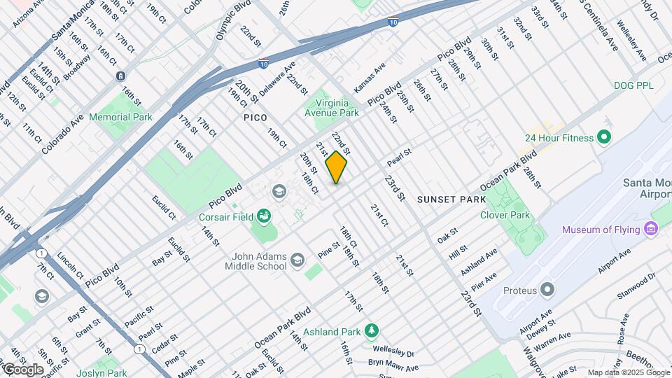 2251-2255 20th St Map and Location Details