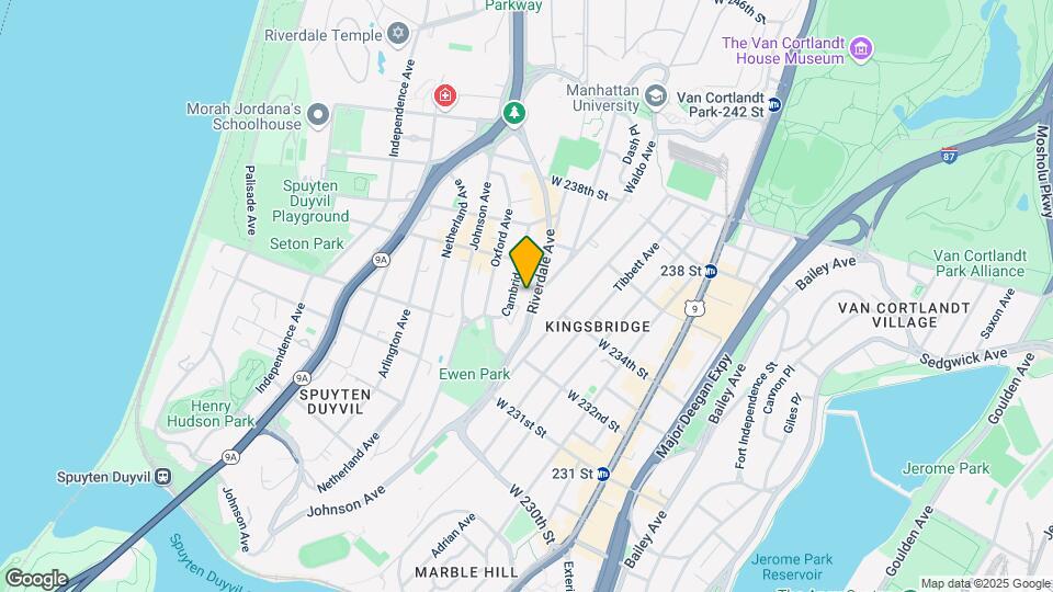 3405 Riverdale Ave Mapa y Detalles de la Ubicación