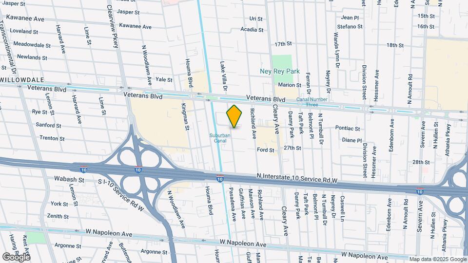 3013 Lake Villa Dr Map and Location Details