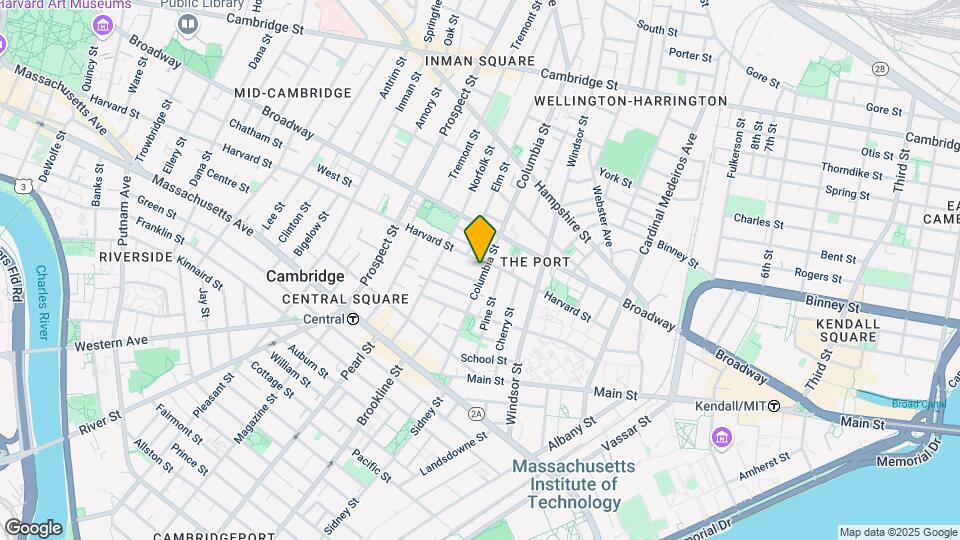 137 Columbia St, Unit 2R Map and Location Details