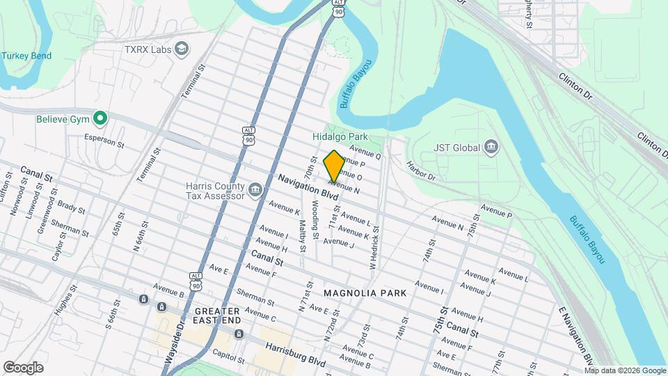 7040 Avenue N Map and Location Details