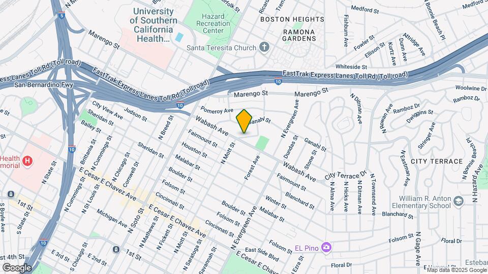 2635 Dobinson St, Unit 101 Mapa y Detalles de la Ubicación