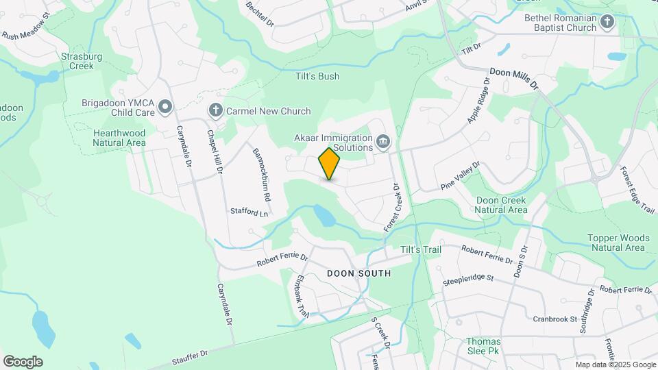 115 Pondcliffe Dr Map and Location Details