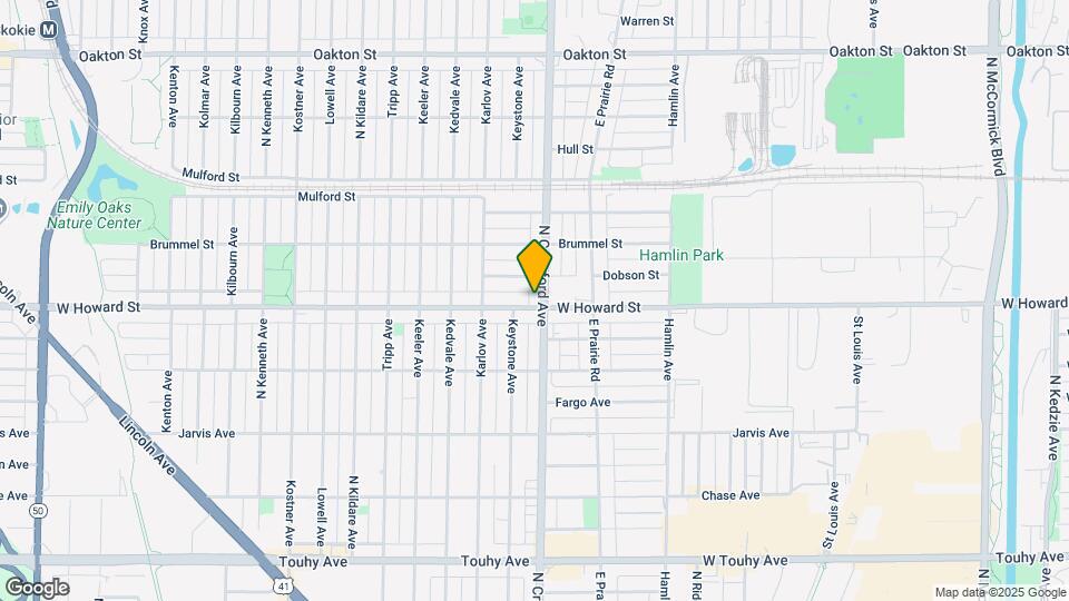4004 W Howard St Mapa y Detalles de la Ubicación