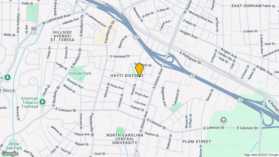 901 Linwood Ave Map and Location Details