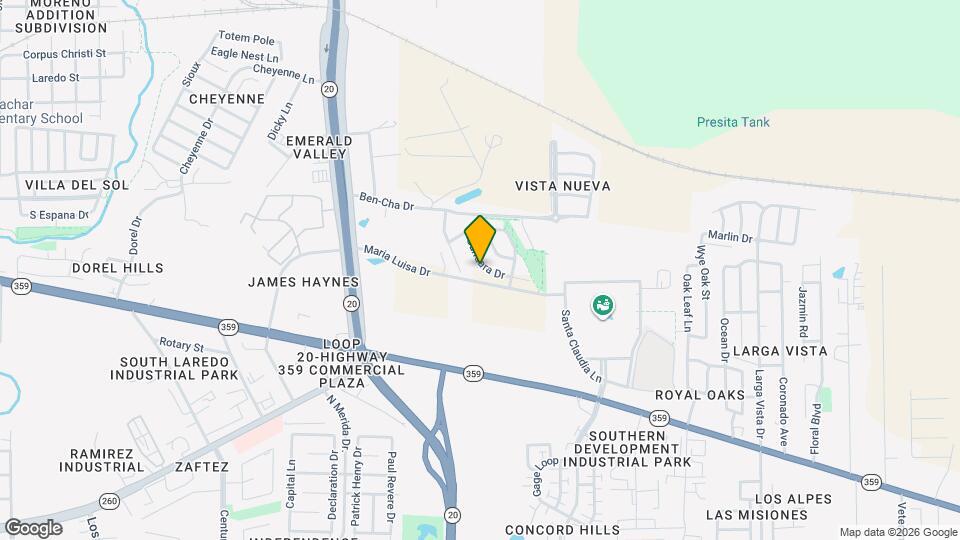 518 Gandara Dr Mapa y Detalles de la Ubicación