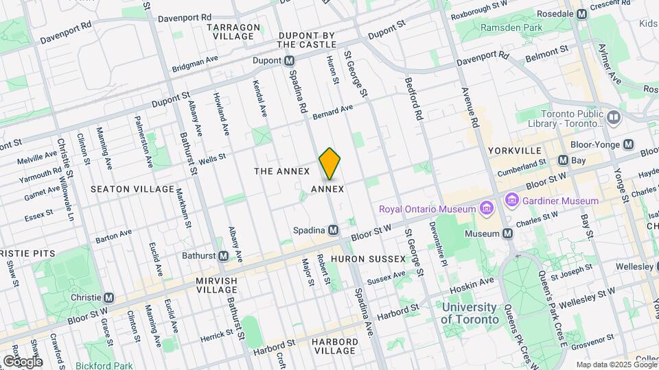 51 Spadina Rd Map and Location Details