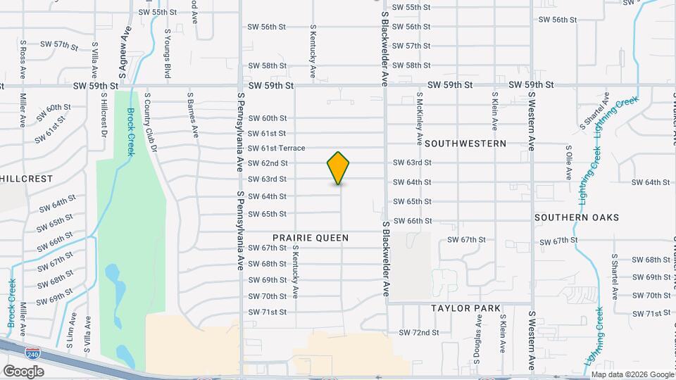 1401 SW 64th St Map and Location Details