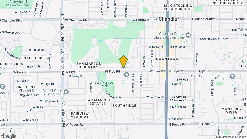 481 W Half Moon Way Map and Location Details